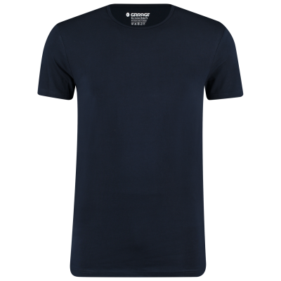 Garage Bio Cotton Body Fit O-Neck (0221) T-Shirt Navy (2 Pack)