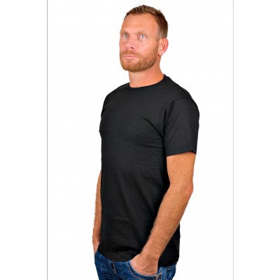 Alan Red T-Shirt Derby Black (Two Pack)
