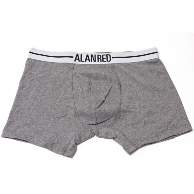 Alan Red Underwear Boxershort Lasting Grey / Black Two Pack