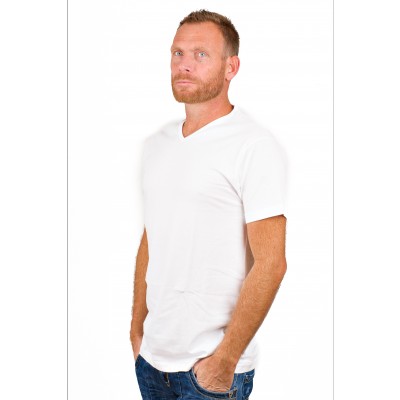 Alan Red T-Shirt Vermont White (Two Pack)