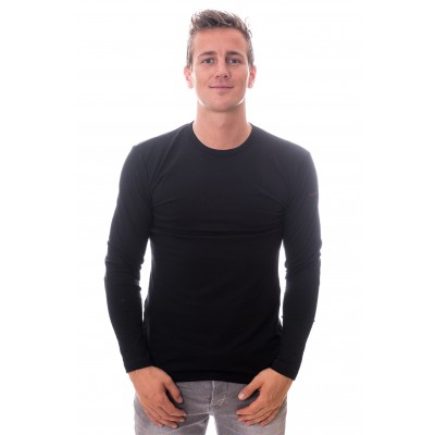 Claesens Longsleeve Round Neck Black (CL 1022)