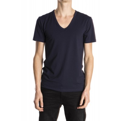 Mey T Shirt Organic Yacht Blue 48707 mey kopen in de aanbieding