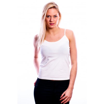 Rj Bodywear Ladies Top Adjustable White rj kopen in de aanbieding