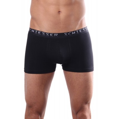 Schiesser Shorts Low Rise Black 3 Pack schiesser kopen in de aanbieding