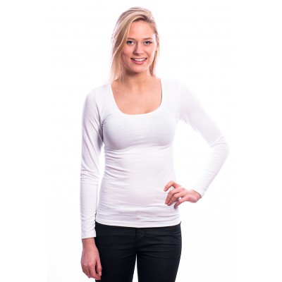 Ten Cate Women Longsleeves Shirt 30200 White ten cate kopen in de aanbieding