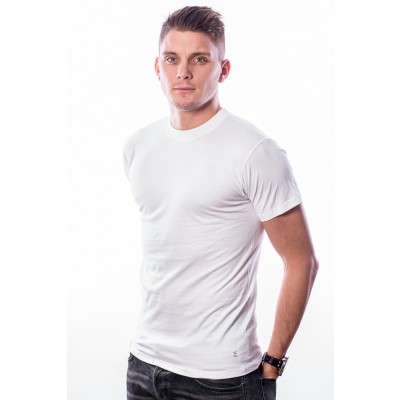 Ten Cate Men Basic T-Shirt Round Neck White Two Pack (30868)