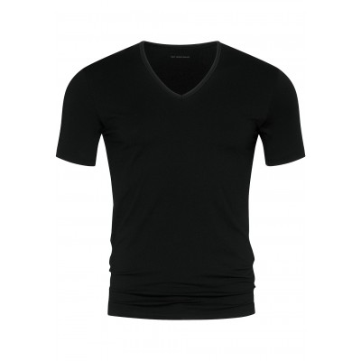 Mey T Shirt V Neck 46007 Dry Cotton Black mey kopen in de aanbieding