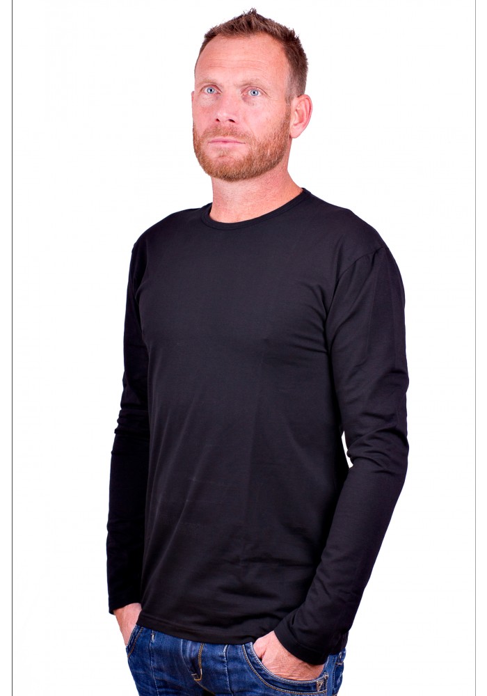 Alan Red round neck Olbia Black