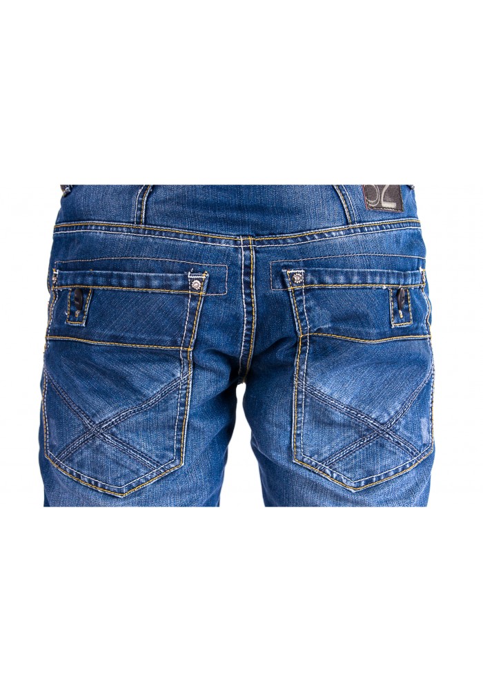 Crown jeans top