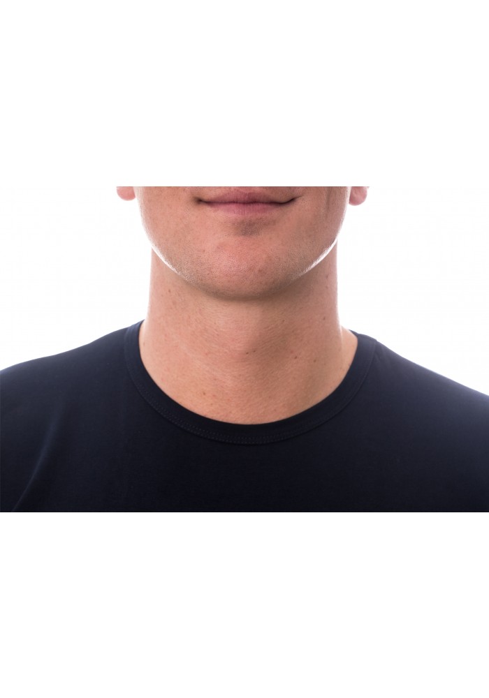 Vijfde Wat dan ook Assimileren Claesens T-Shirt Round Neck Blue Stretch ( CL 1021)