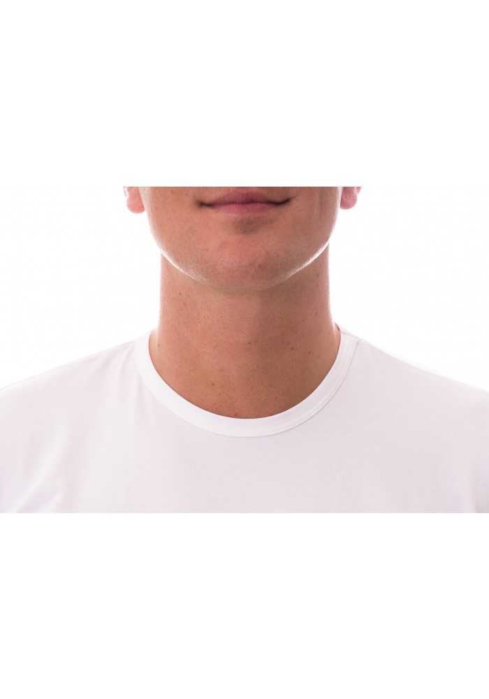 Handel deken identificatie Claesens T-Shirt Slim Fit - Two Pack - White ( CL 1020)