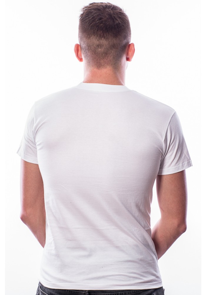 Ten Cate Men Basic T Shirt Round Neck White Two Pack