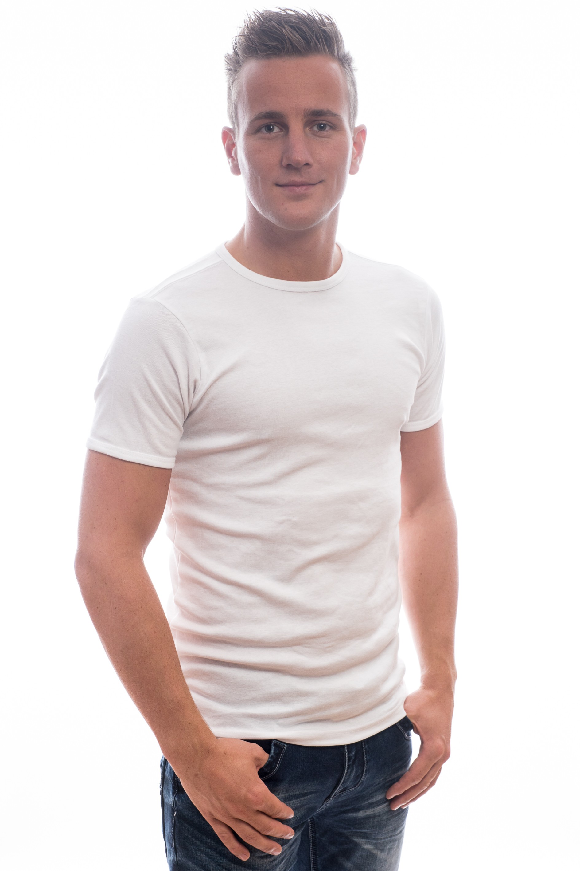 Petrol Industries Men T Shirt Basic R Neck White
