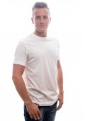 Slater T-Shirt Basic O-neck white EXTRA LONG
