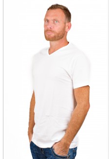 Alan Red T-Shirt Vermont Long White( 2 pack) 