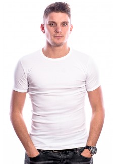 Beeren Men T-Shirt Ronde Hals Wit ( 3 Pack) 