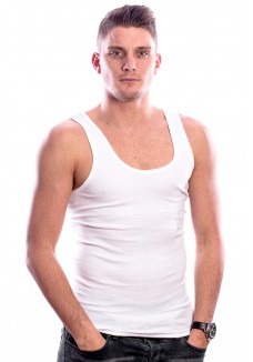 Beeren Bodywear Singlet White ( 3 pack) 