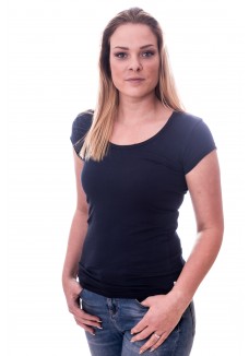 Claesen's Women T-Shirt Round neck s/s Navy