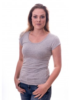 Claesen's Women T-Shirt Round neck s/s Grey