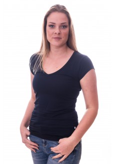 Claesens Women T-Shirt V-hals s/s Navy Blue ( cl 8010 )