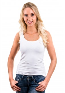 Garage Women Singlet Bodyfit White