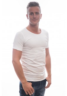 Basic Petrol White Tee