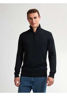 Petrol zip pullover 