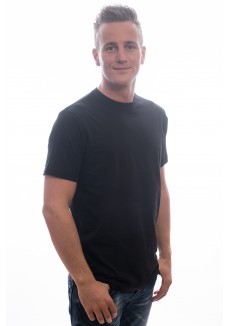 Slater Basic T-Shirt O neck Black 