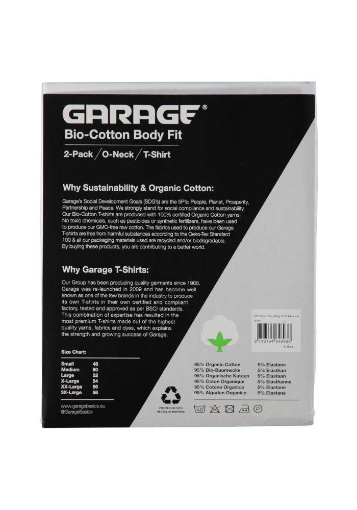 Garage Biologische katoen T-Shirt 