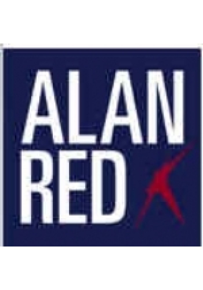 Alan Red T-Shirt No-V White ( two pack ) 