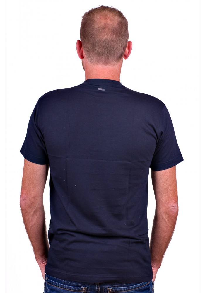 Alan Red T-Shirt Virginia Blue