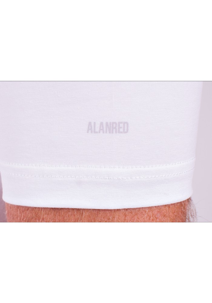 Alan Red T-Shirt Ottawa White ( two pack) ( stretch ) 