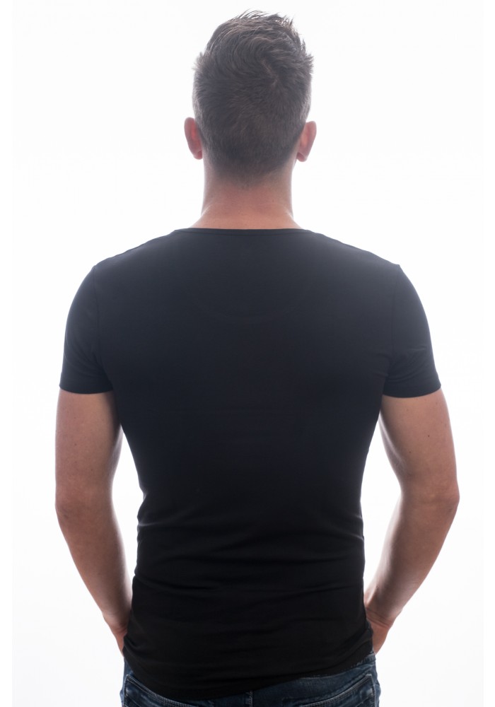 Garage t-shirt deep round neck