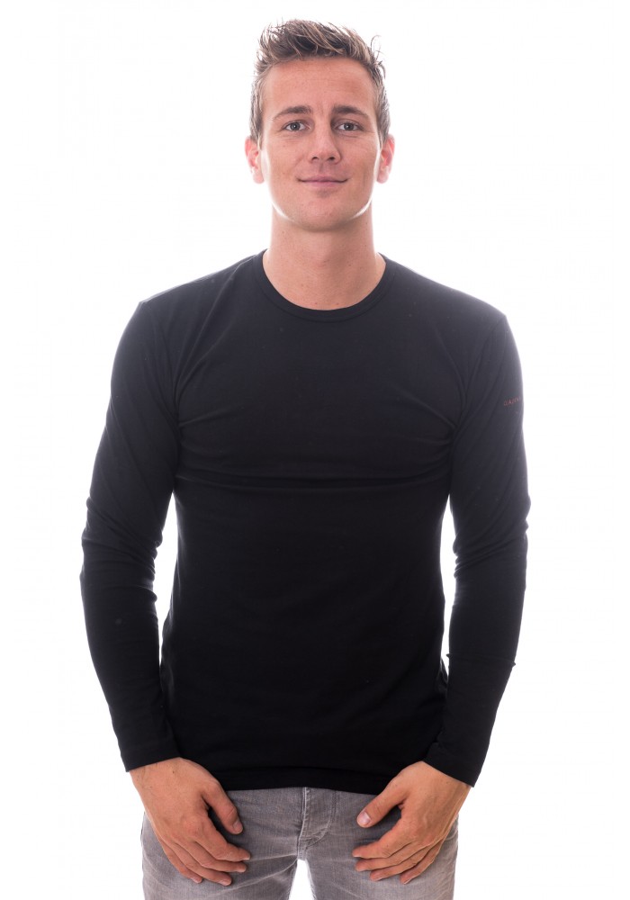 Claesens zwart lange mouw shirt 