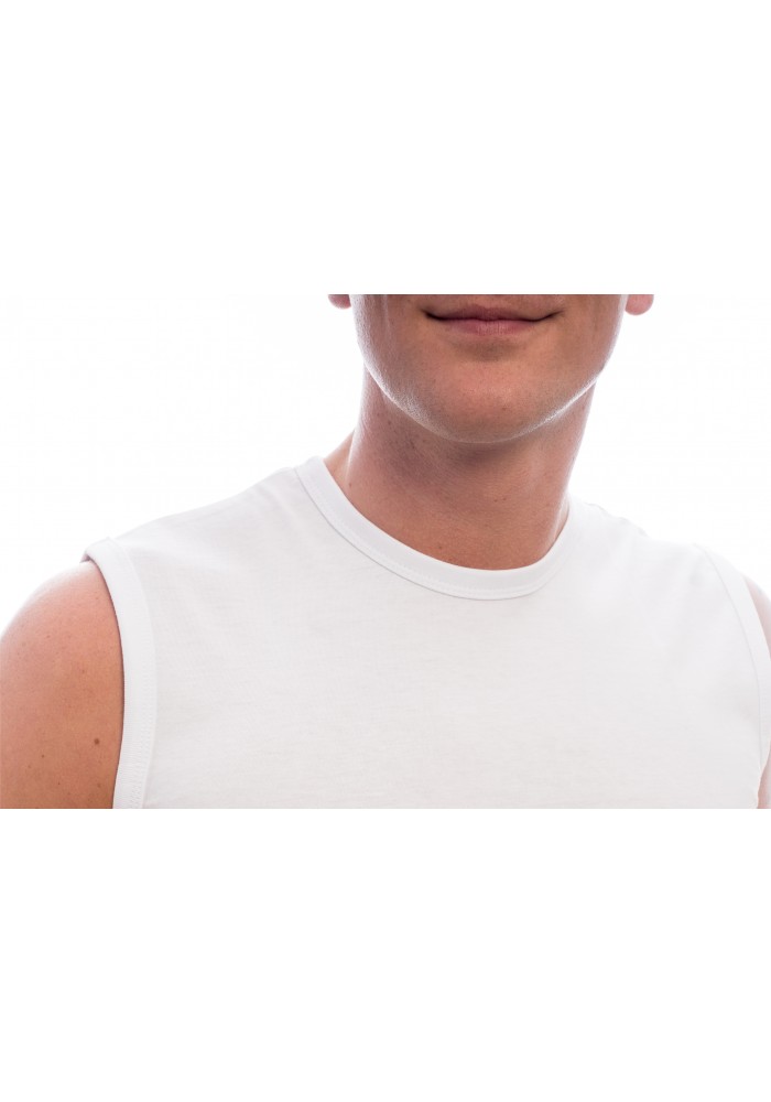 Slater T-Shirt Sleeveless ( mouwloos) white