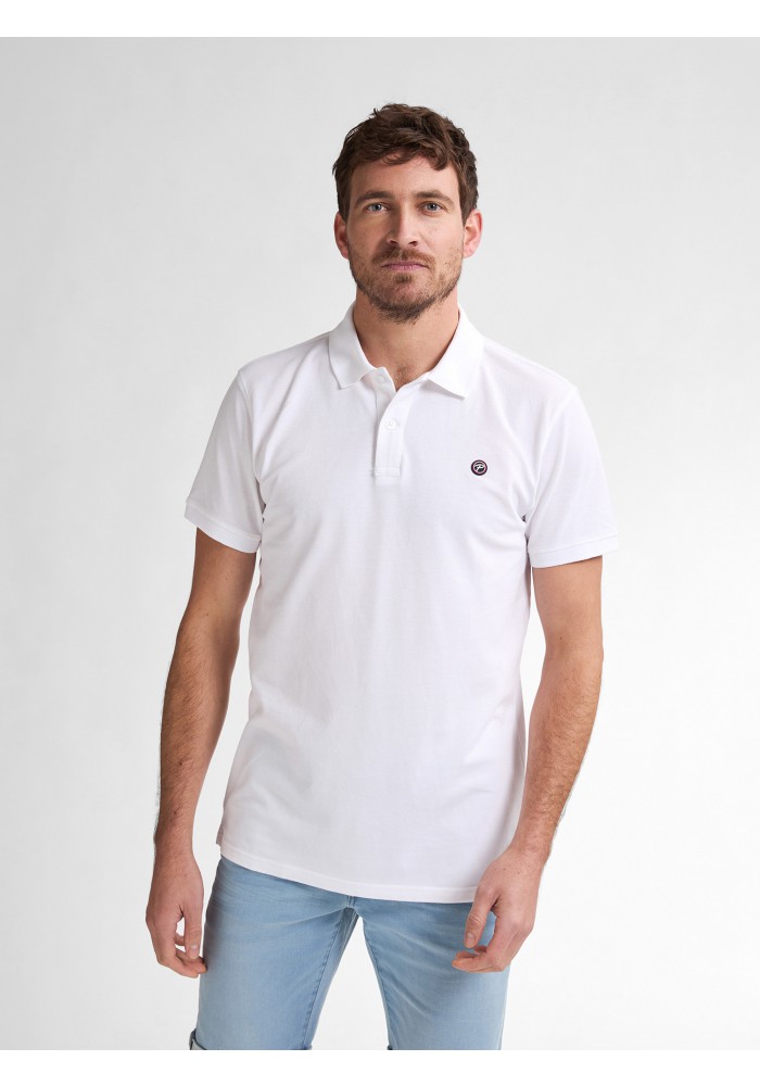 Petrol Polo White 