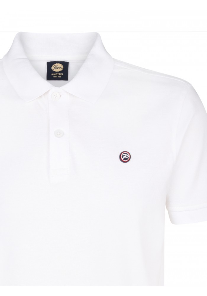 Petrol Polo White 