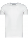 Slater O-Neck T-Shirt Tencel Stretch White (8100)