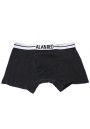 Alan Red Underwear Boxershort Lasting Black Two Pack