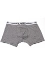 Alan Red Underwear Boxershort Lasting Grey / Black Two Pack