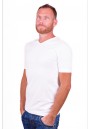 Alan Red T-Shirt Oklahoma White (two pack) (stretch) Extra Long