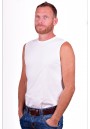 Alan Red Orlando White Sleeveless shirt (2 pack) 