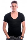 Beeren Men T-Shirt Diepe V-Hals Zwart (3 pack)