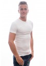 Slater Stretch T-Shirt Round neck White Two Pack ( art 6500) 