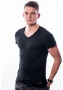 Ten Cate Men T-Shirt V-Neck Black Two Pack (32299)