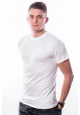 Ten Cate Men Stretch T-Shirt Round Neck White Two Pack (30227)
