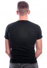 Beeren Men T-Shirt V-Hals Diep Zwart 