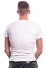 Beeren Men T-Shirt V-Hals Diep Wit