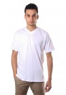 Schiesser American T-Shirt V - Neck White