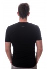 Claesen"s Basic Stretch T-Shirt Zwart Ronde Hals